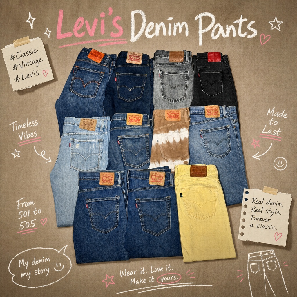 빈티지 대표상품 4# Levi's Denim Pants 이미지
